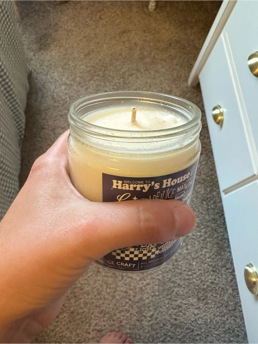 Harry Styles ‘Harry’s House’ Iced Vanilla Woods Jar Candle